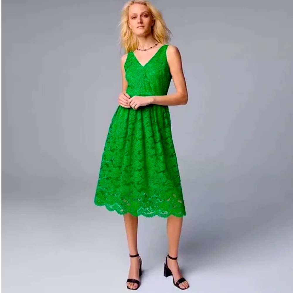 green vera wang dress Vera Wang Bride Women's Green Dress Size 4